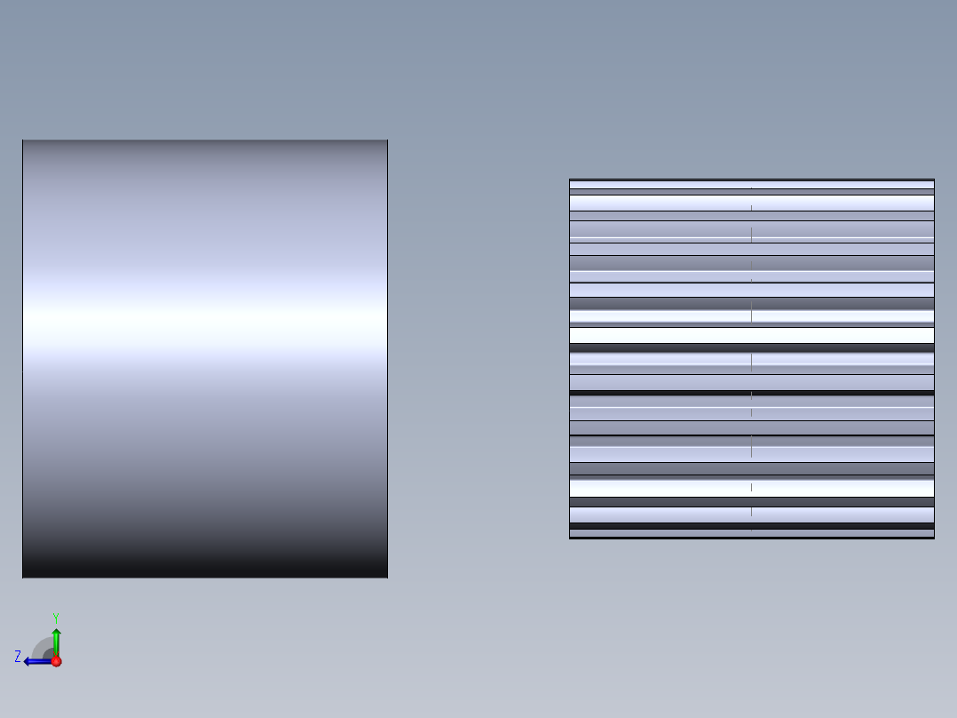 轴和轮毂DIN5480 W50 x 2 x 24 x H8右视图