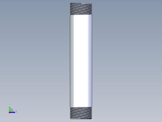 聚氯乙烯配件33-Sch80_Nipple_MPTxMPT_861-220_1.5in x 10in左视缩略图