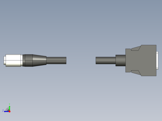 基恩士CA-CH3_10_kc图纸模型右视缩略图