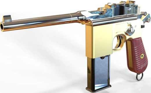 毛瑟C96军用手枪缩略图