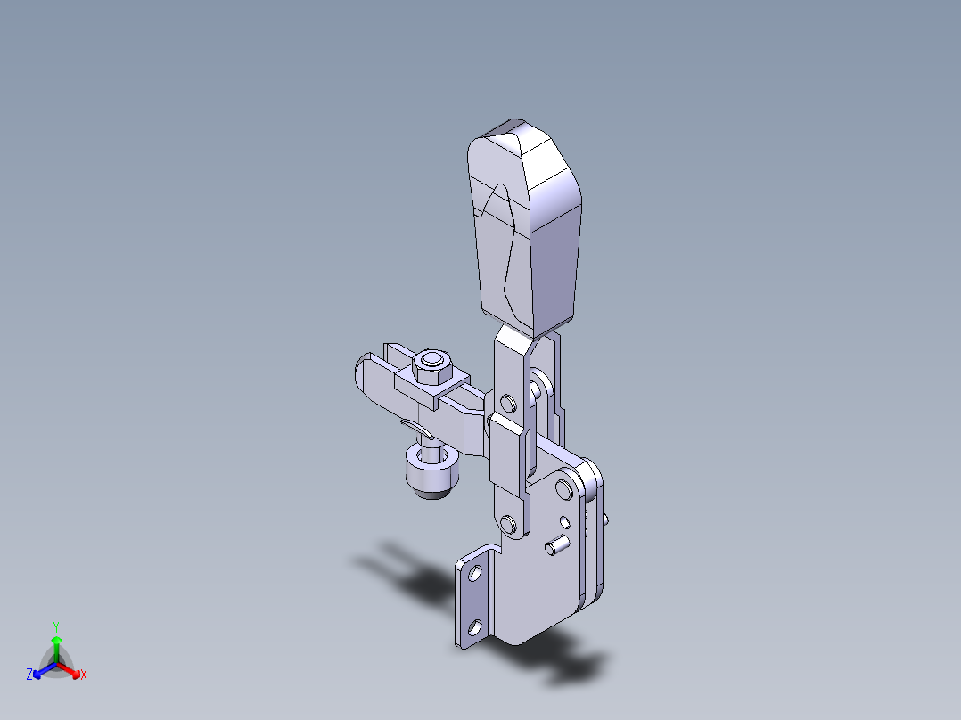 德克斯TUNKERS气缸数模T2-10_UF_TUENKERS主视图