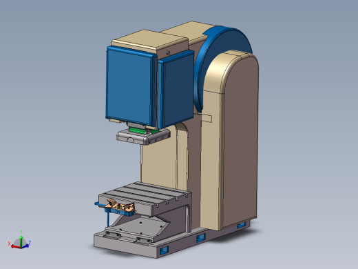齿轮传动5轴数控冲床