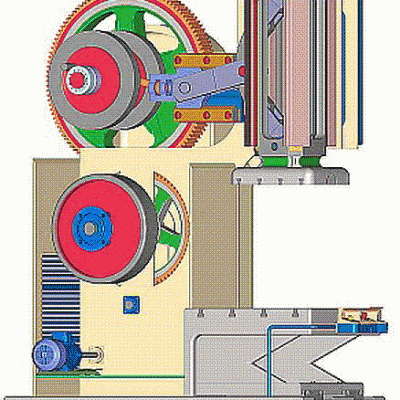 齿轮传动5轴数控冲床