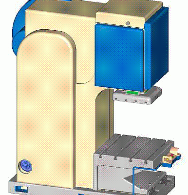 齿轮传动5轴数控冲床
