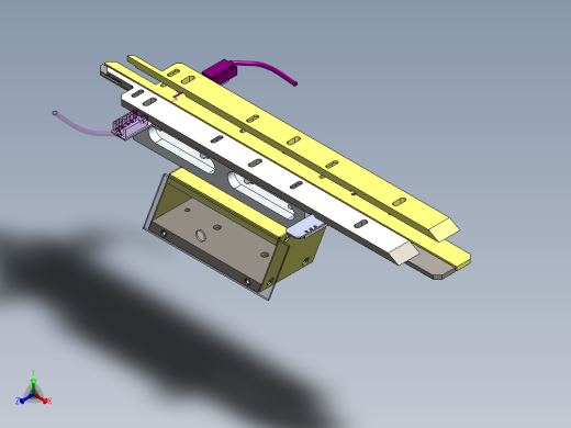 气动式散装电容成型机正等轴测缩略图