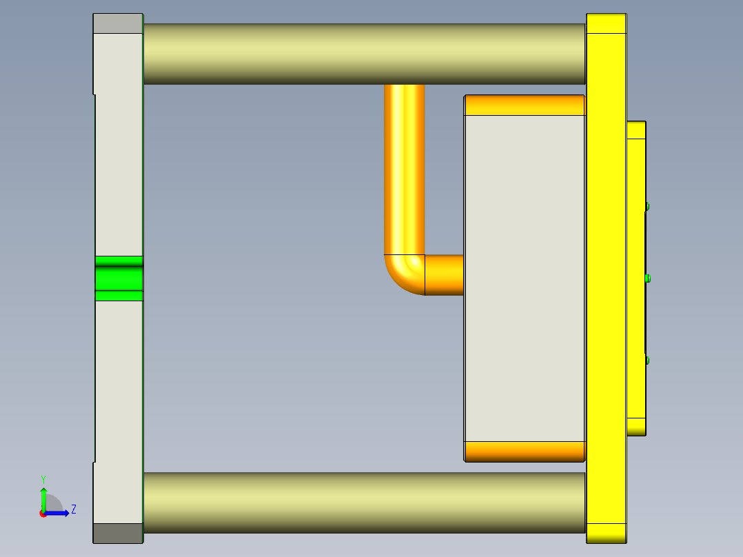 t500k-笔记本CNC工装夹具三维模型CNC3-2016-2-18左视图