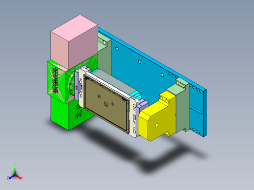 az00-a-笔记本CNC工装夹具三维模型cnc3-0520正等轴测缩略图
