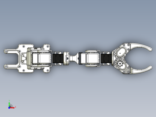 6自由度机械臂前视缩略图