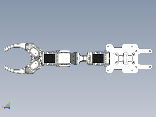 6自由度机械臂后视缩略图