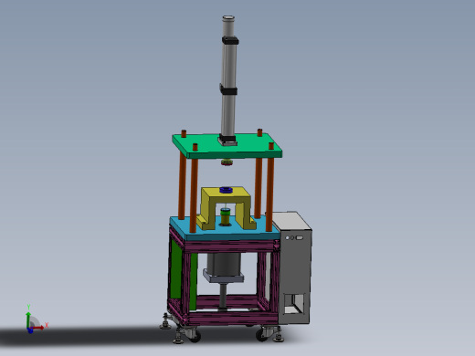 电机转子轴压装机