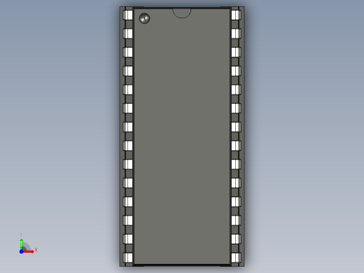 DIP28W 带IC插座前视缩略图