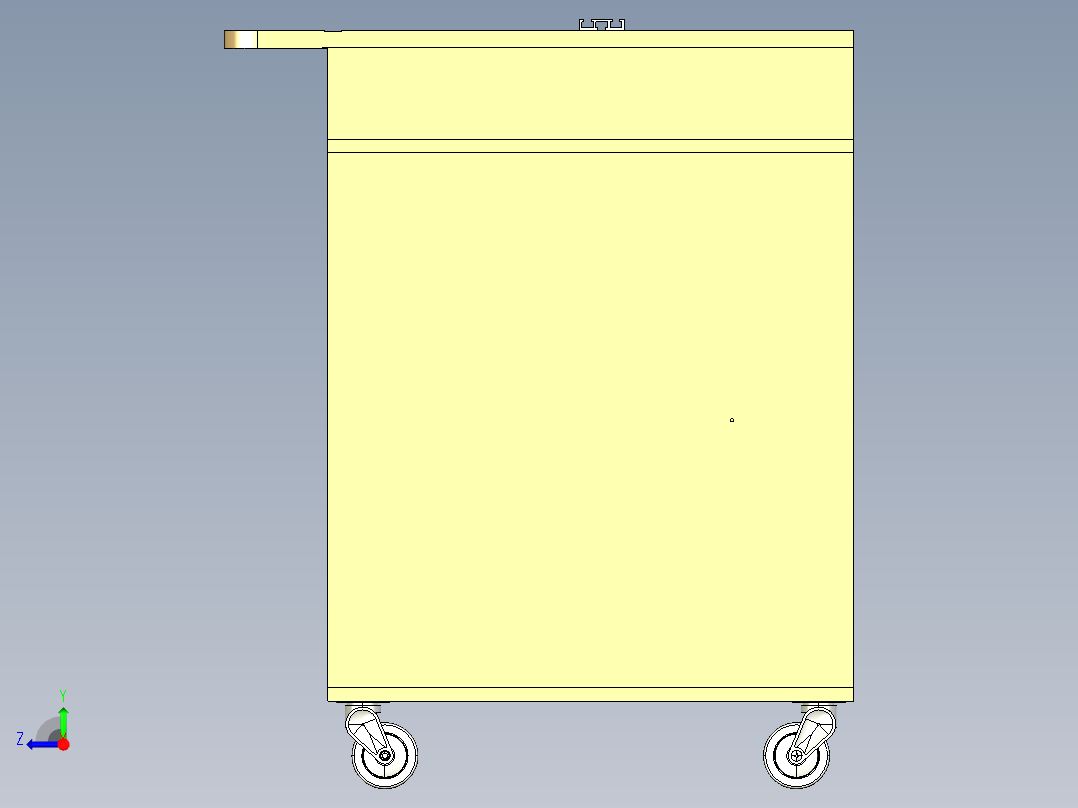 工作台compact-movable-carpenter-workbench--stp右视图