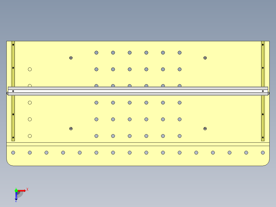 工作台compact-movable-carpenter-workbench--stp俯视图