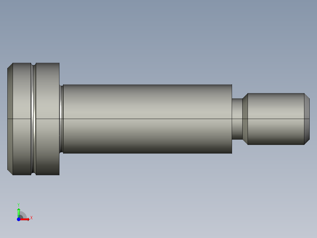 等高螺丝等高螺栓MSBH8-20前视图