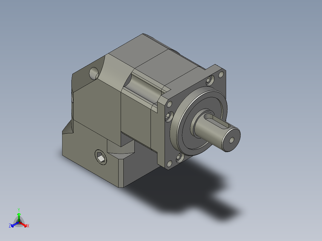 VBR42单级模型8-2530-34-34-45主视图