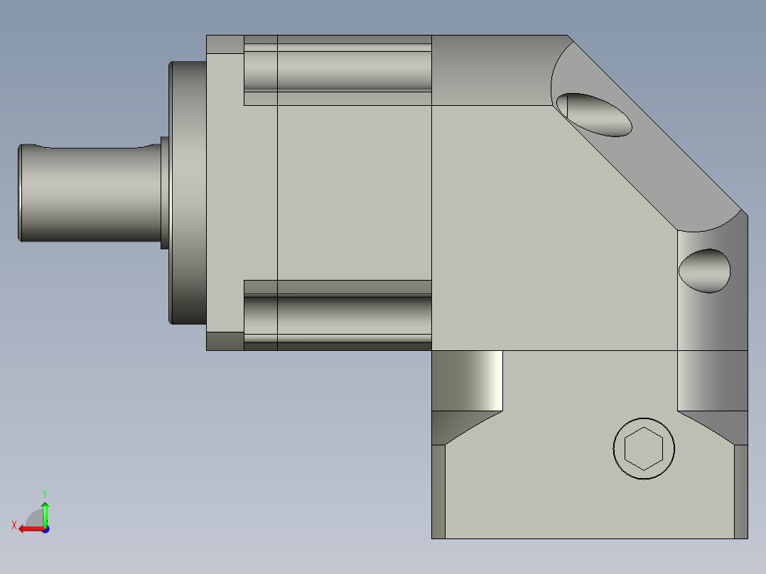 VBR42单级模型8-2530-34-34-45后视图