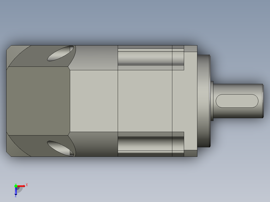 VBR42单级模型8-2530-34-34-45俯视图