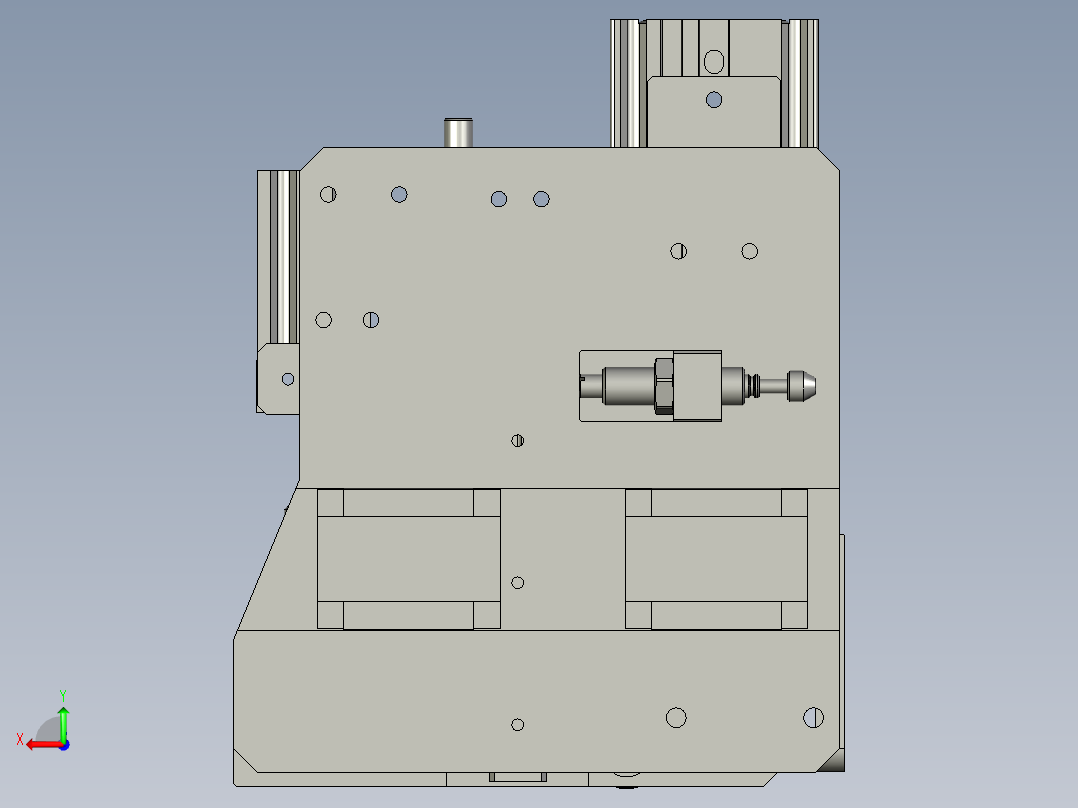 YWP200K4-20-04-00下夹胶组件后视图