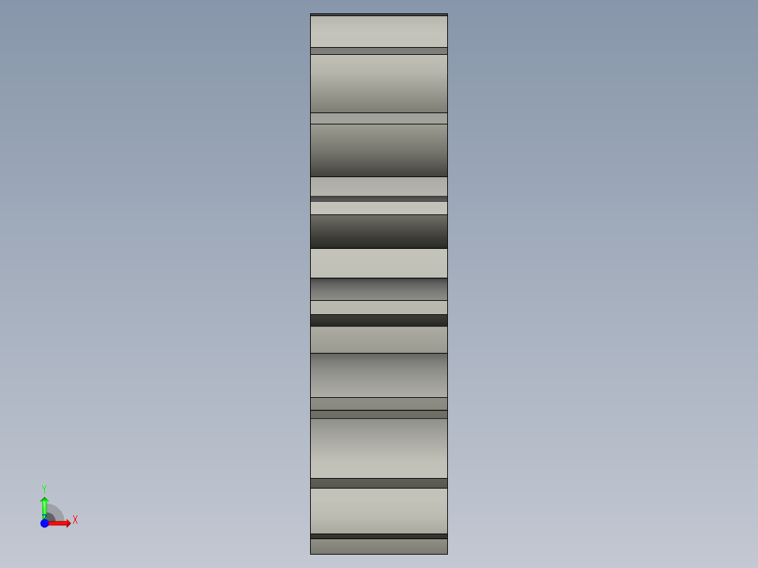 齿轮25M17T20PA12FW---S17A75H50L100N前视图