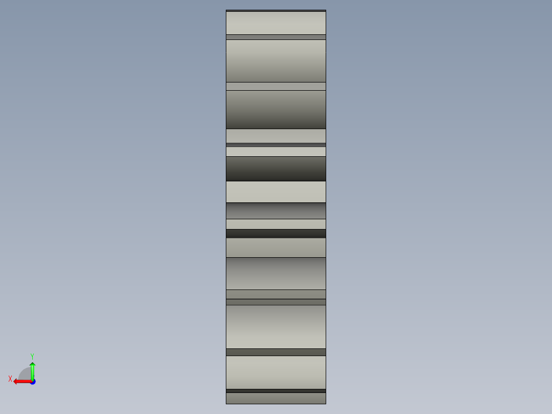 齿轮25M17T20PA12FW---S17A75H50L100N后视图
