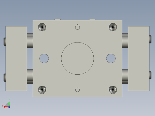 MHL2-25D-M9PZ平行气爪后视缩略图