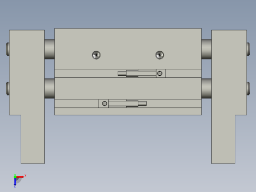 MHL2-25D-M9PZ平行气爪俯视缩略图