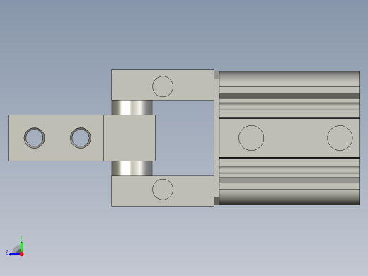 MHT2-40DZ-M9N(0_0)指型气爪右视缩略图