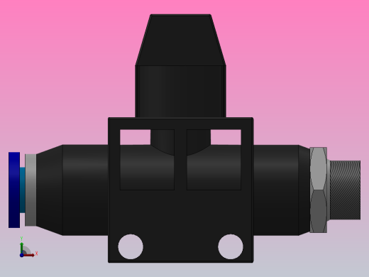 HVFS-G 由插管流向螺纹端型-G螺纹[HVFS06-G01(B)]右视缩略图