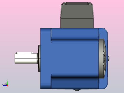 YB电磁制动电机120yb02-180右视缩略图