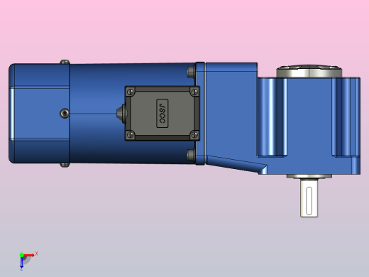 YB电磁制动电机120yb02-180俯视缩略图