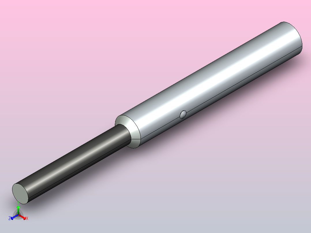 接近开关传感器ZJG08-F-1-4-N-C主视图