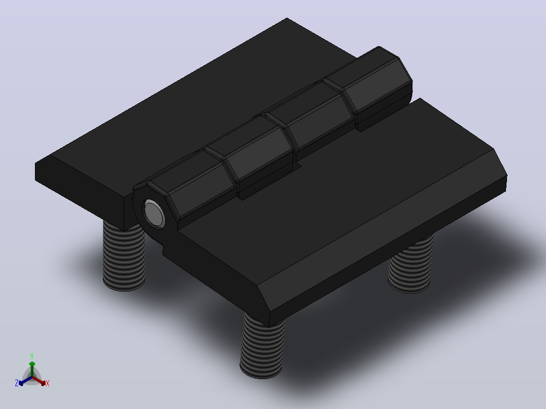 CL226铰链[CL226-3A]主视图