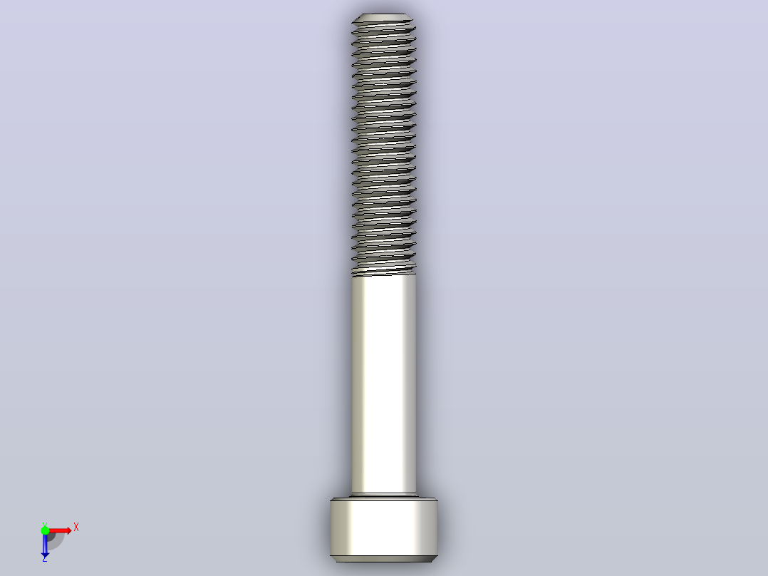 DIN_EN_ISO_4762_M6x45.ipt内六角螺钉俯视图