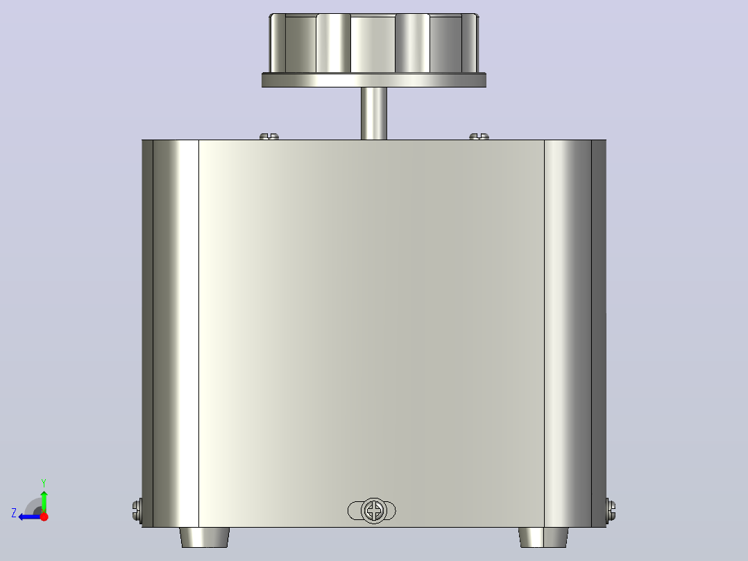 TDGC2-0.5接触调压器三维模型202011右视图