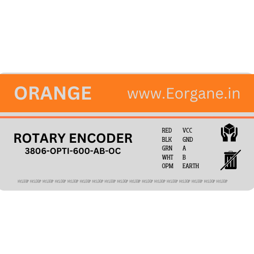 Orange 600 PPR两相增量式光学旋转编码器