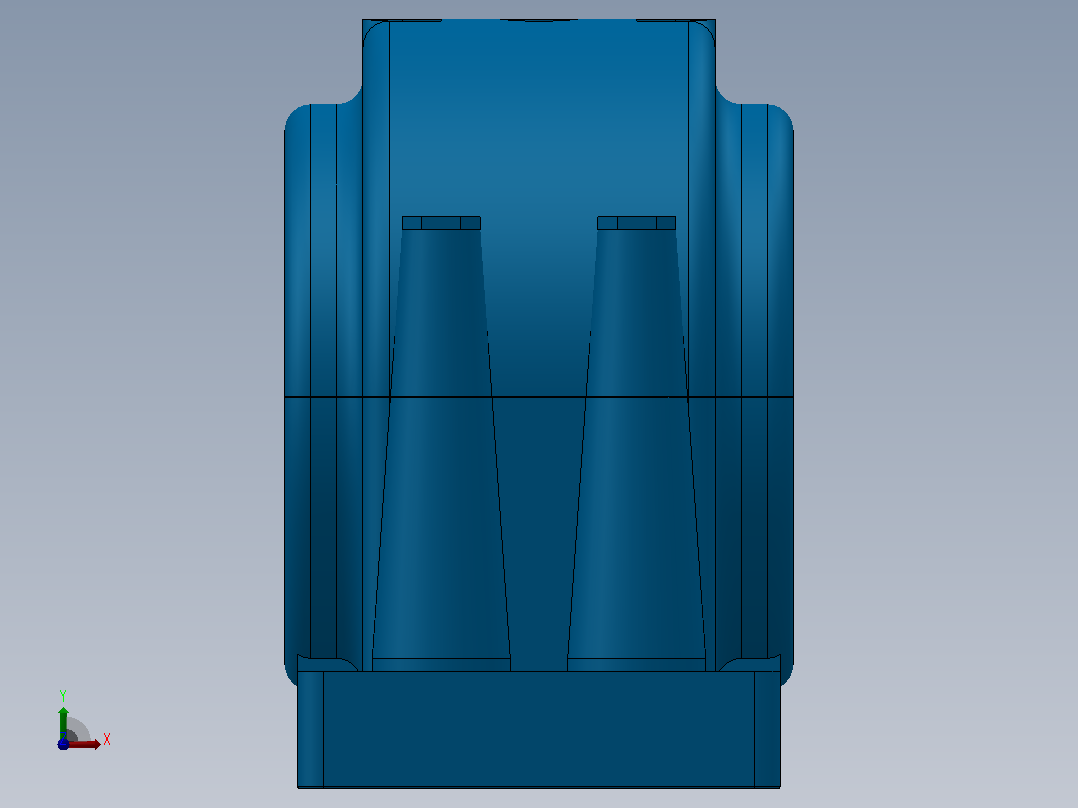 SD200[SD256]轴承前视图