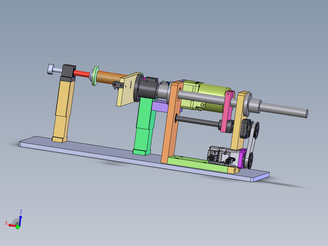 伺服缠绕机构sw20