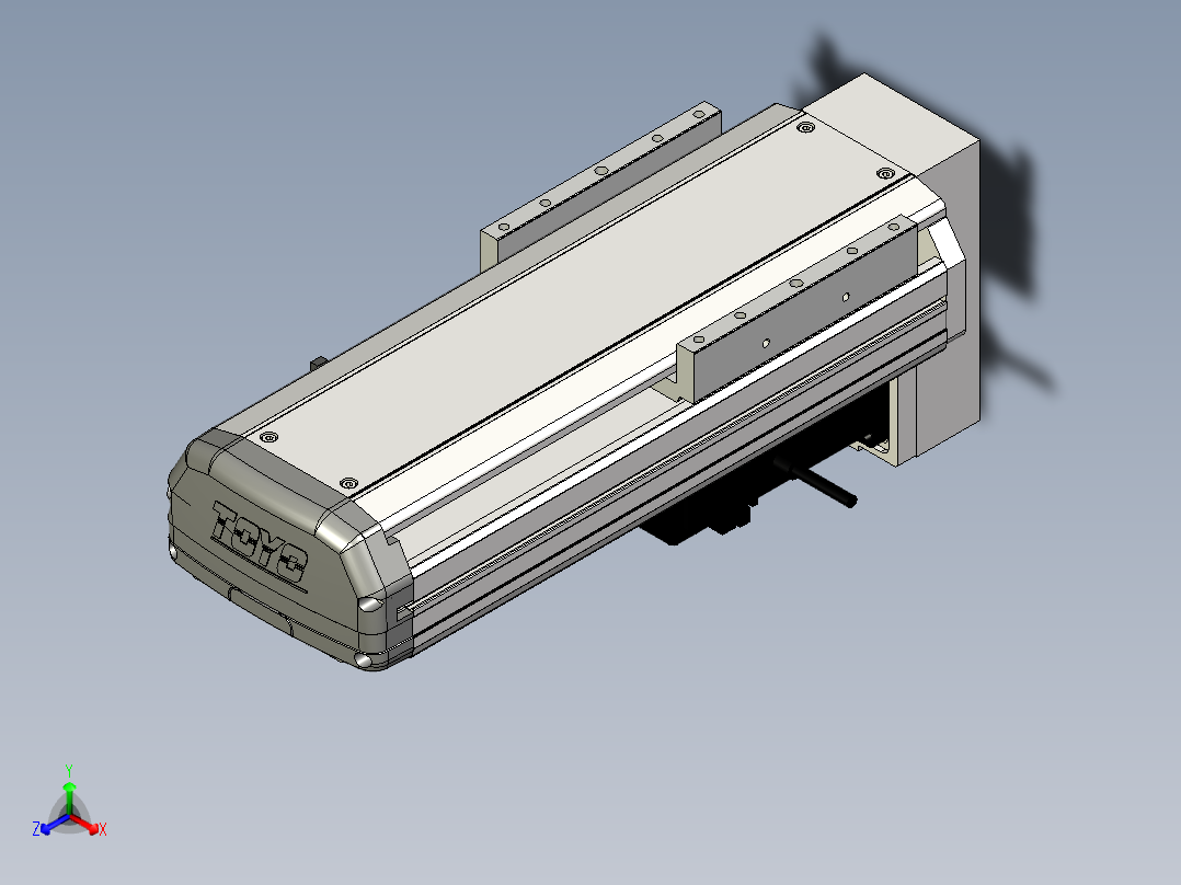 Toyo东佑达直线模组-ETH14-150-BM-400W主视图