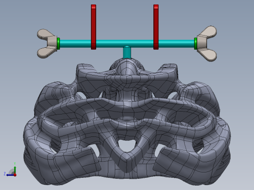 带手机支座的头盔右视缩略图