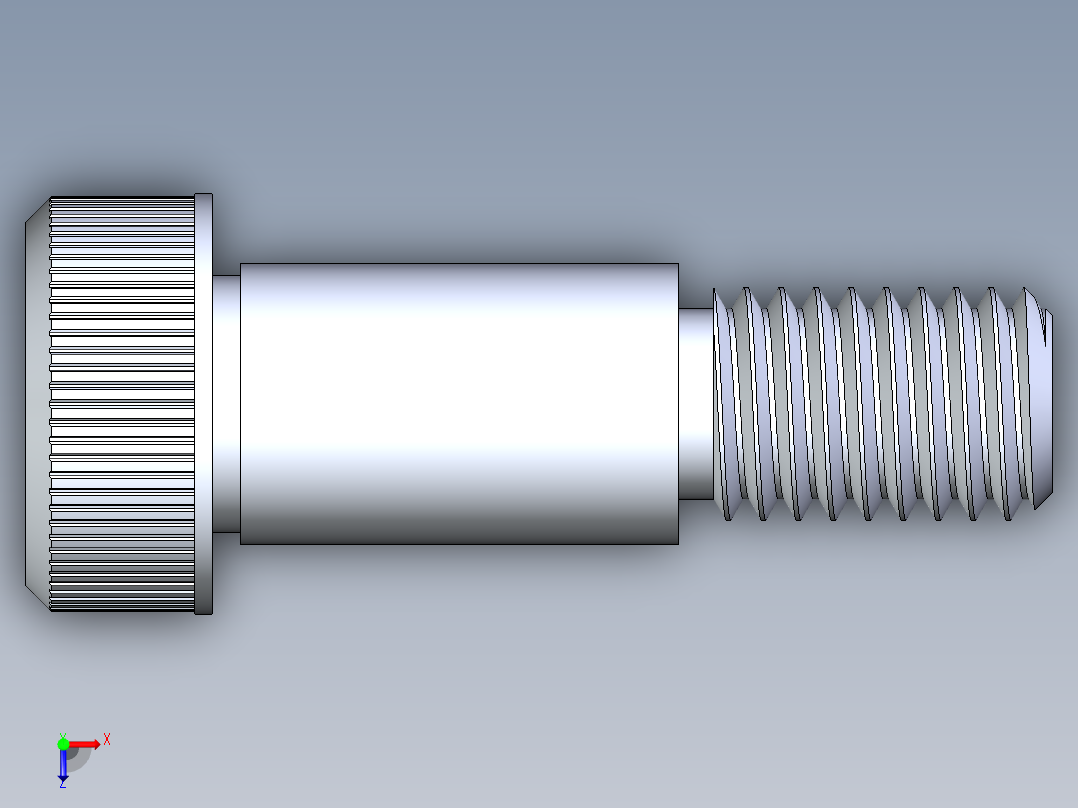 公制SH螺栓选择（DME）-SB DME PM10 x20.STEP俯视图