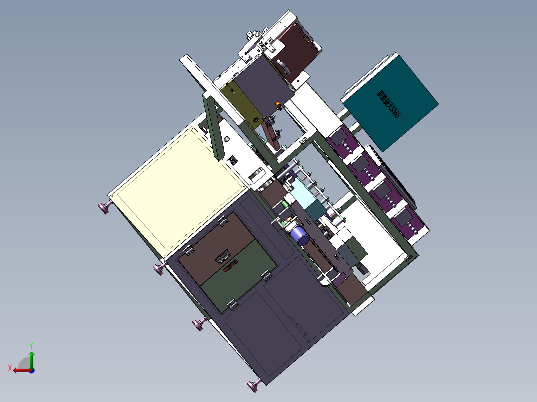 镍氢锂电池电压及内阻检测分选验电机后视图