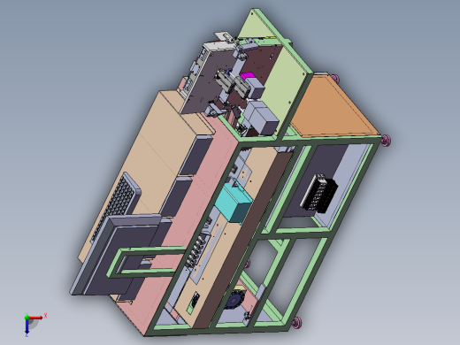 镍氢锂电池电压及内阻检测分选验电机俯视缩略图