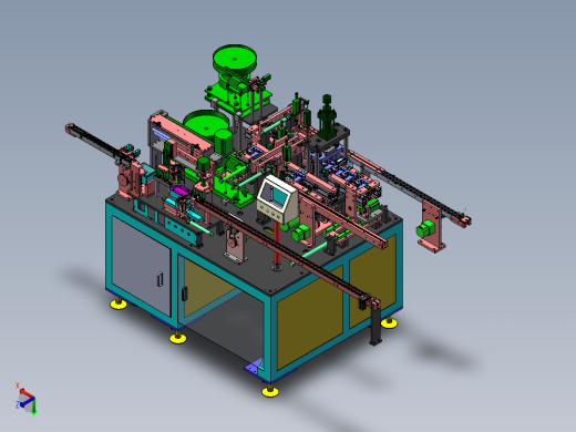 23胶壳与弹片组装包装一体机