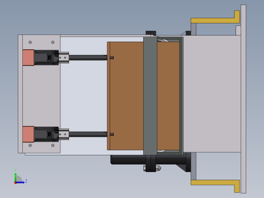 轻灰预混器设计-三维左视缩略图