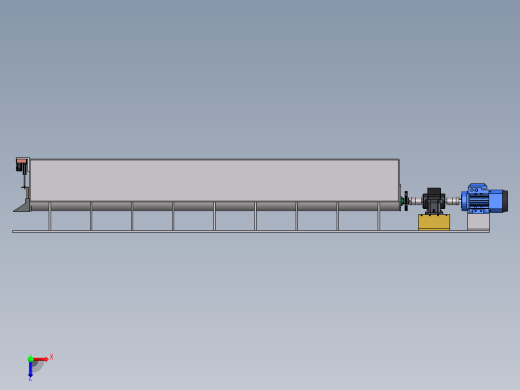 轻灰预混器设计-三维俯视缩略图