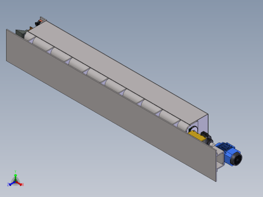 轻灰预混器设计-三维正等轴测缩略图