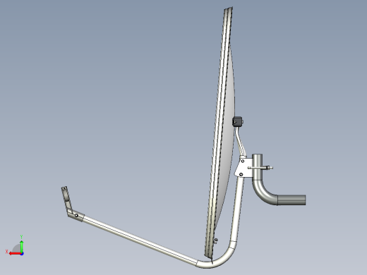 FPV卫星天线或碟形天线后视缩略图