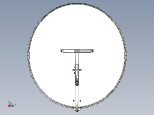 FPV卫星天线或碟形天线左视缩略图