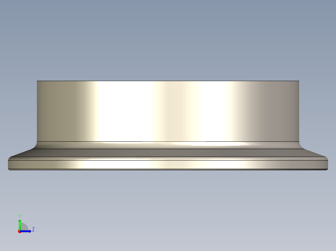 卡盘2.5英寸- DIN32676左视图
