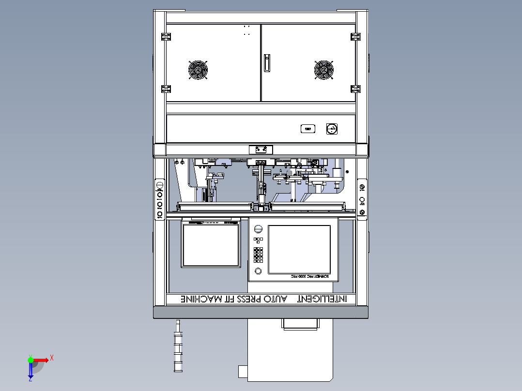 71 检测设备俯视图